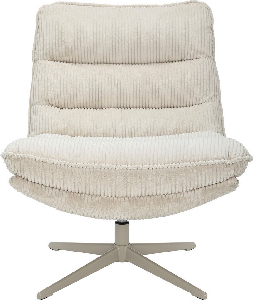 OTTO home Sessel AVAA, Loungesessel im softem Cord-Bezug, 360° Grad drehbar, Relax- und TV-Sessel – Bild 4 von 5