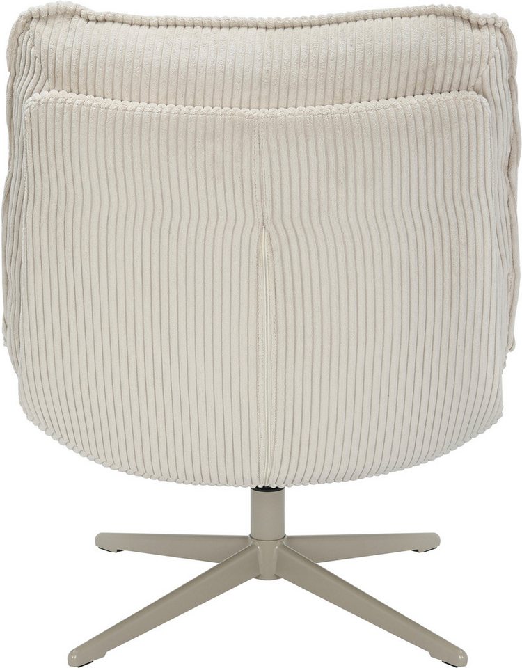 OTTO home Sessel AVAA, Loungesessel im softem Cord-Bezug, 360° Grad drehbar, Relax- und TV-Sessel – Bild 5 von 5