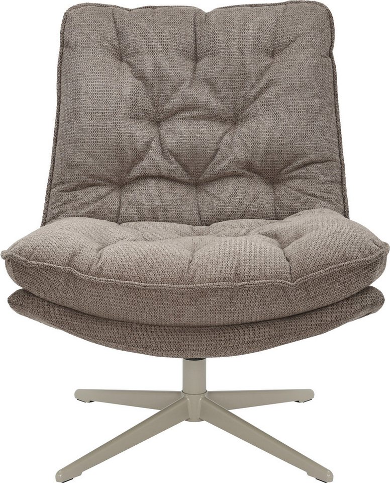 OTTO home Sessel LENII, Loungesessel im soften Webstoff, 360° Grad drehbar, Relax- und TV-Sessel – Bild 4 von 5