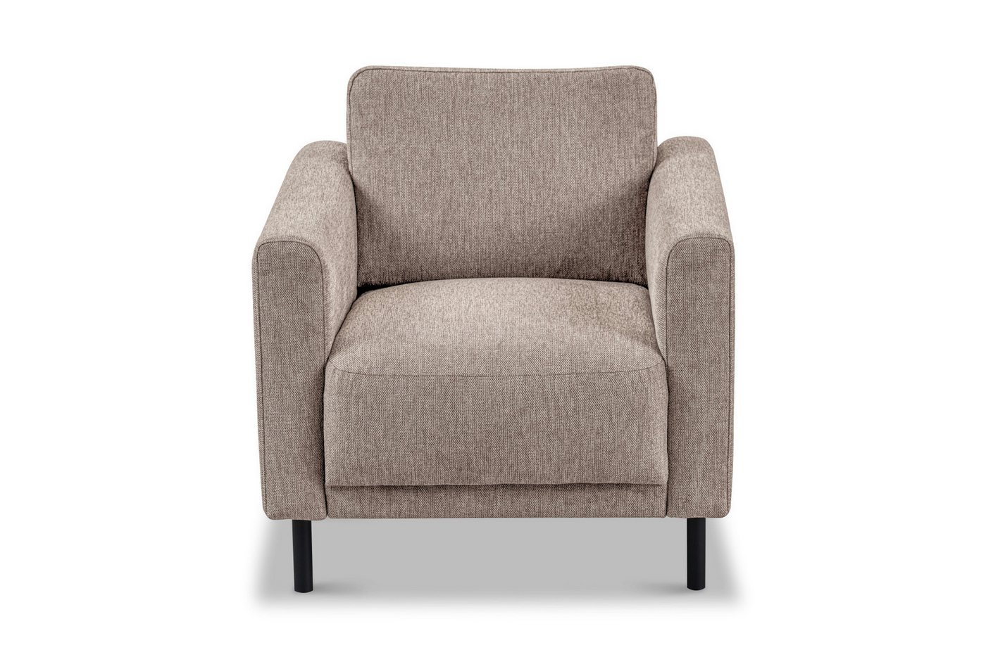 OTTO home Sessel Sveeva, Breite 78 cm, schwarze Metallfüße, langlebiger Webstoff, viele Farben zur Auswahl – Bild 3 von 5