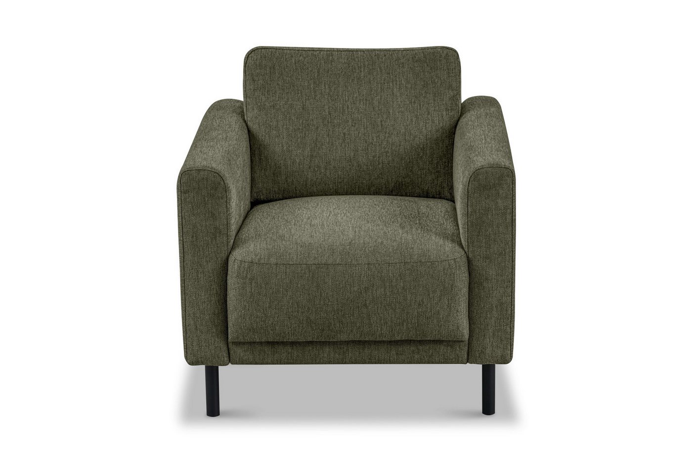 OTTO home Sessel Sveeva, Breite 78 cm, schwarze Metallfüße, langlebiger Webstoff, viele Farben zur Auswahl – Bild 3 von 5