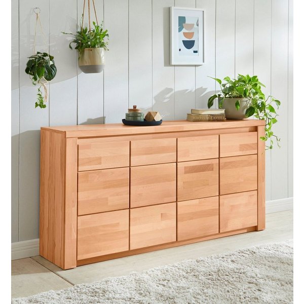 OTTO home Sideboard Burani, grifflose Optik