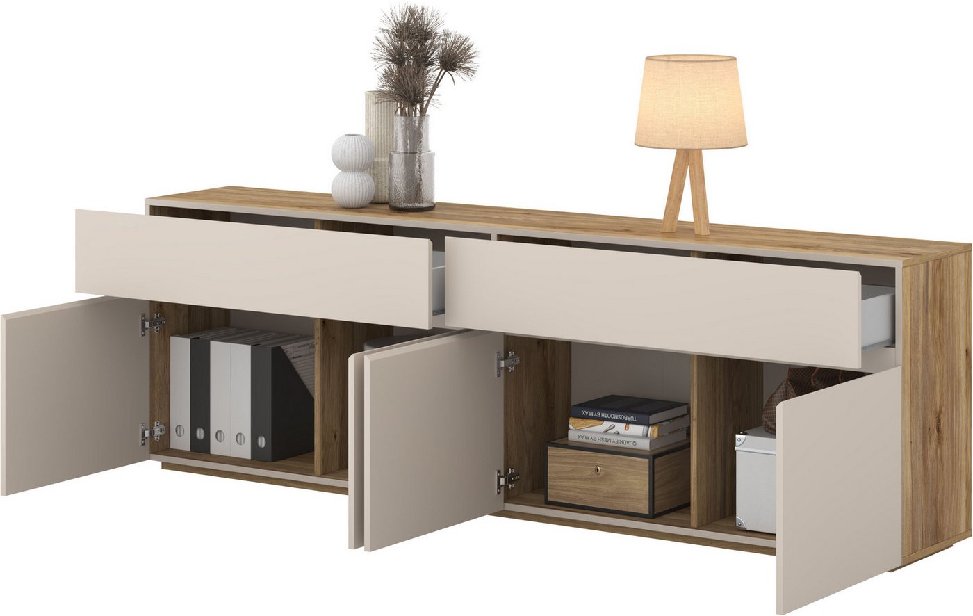 OTTO home Sideboard Criss, Schubladenkommode mit viel Stauraum, vielseitig einsetzbar – Bild 5 von 5