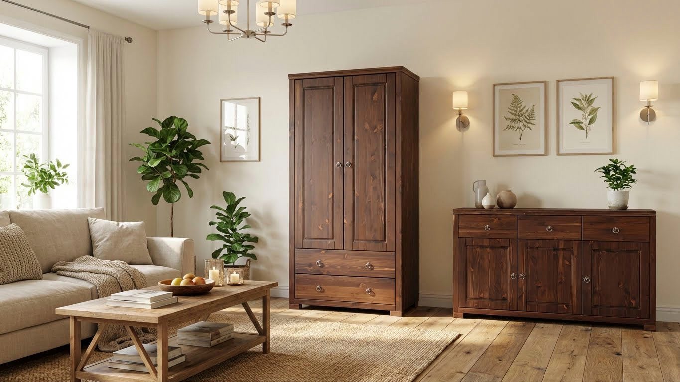 OTTO home Sideboard Gotland, Kommode, Breite 147 cm, aus massiver Kiefer, FSC® – Bild 5 von 5