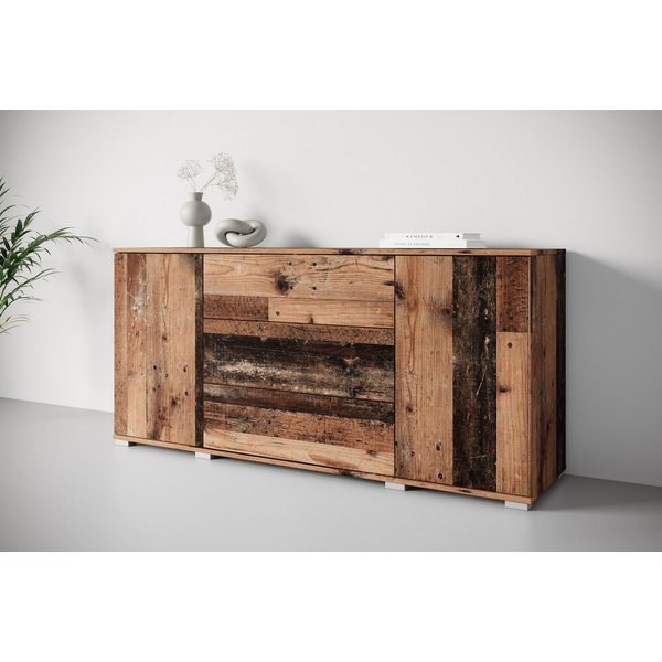 OTTO home Sideboard Kenia, Kommode für das Schlafzimmer/Wohnzimmer (1 St), Modernes Sideboard mit 3 Schubladen und 4 Fächern, Breite 150 cm