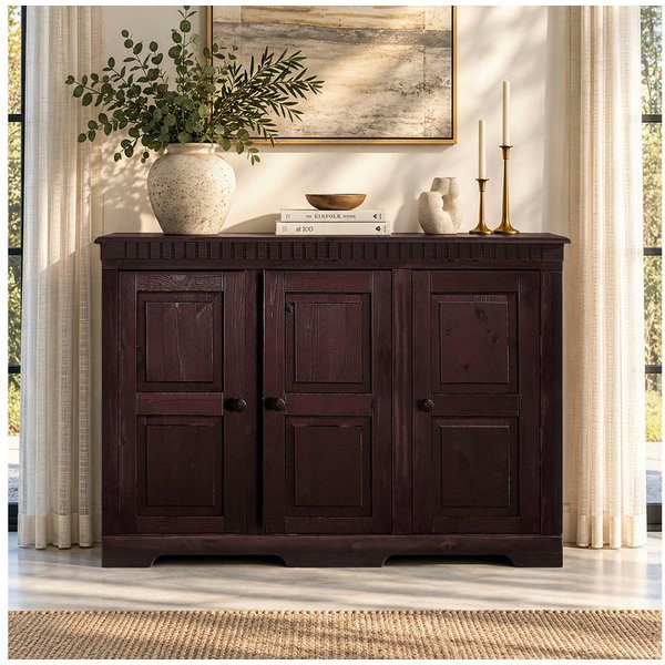 OTTO home Sideboard Lisa, Kommode aus massivem Kiefernholz, Breite 158,5 cm