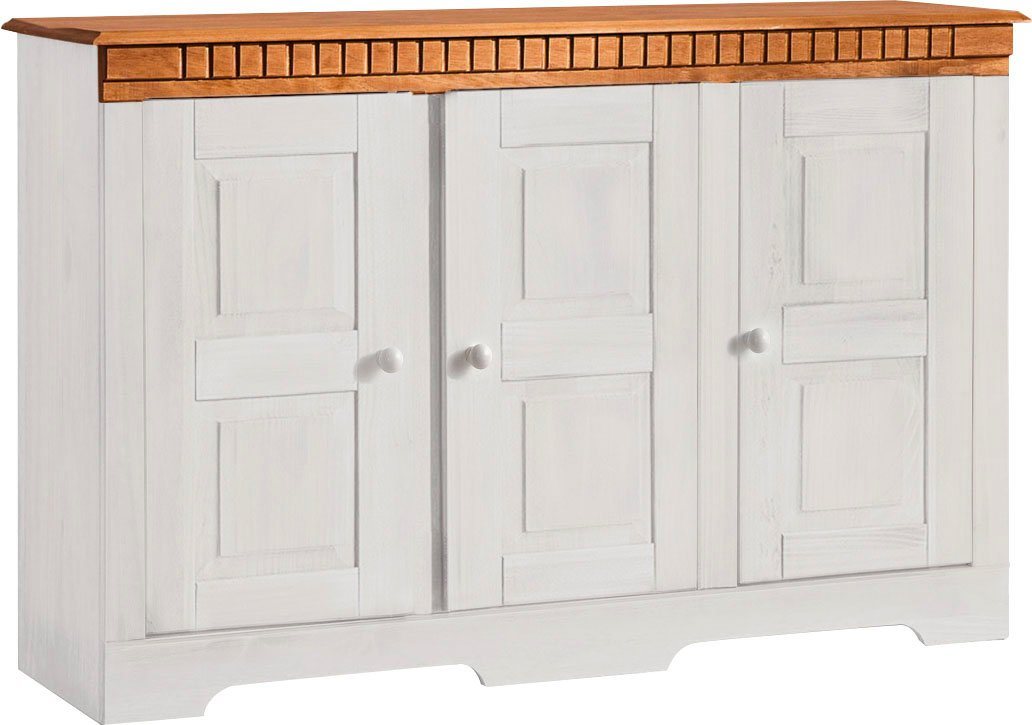OTTO home Sideboard Lisa, Kommode aus massivem Kiefernholz, Breite 158,5 cm – Bild 2 von 5