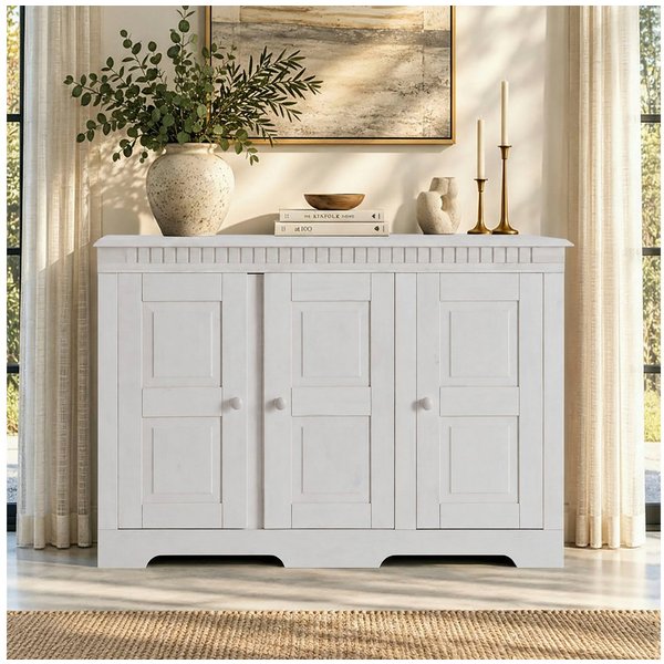 OTTO home Sideboard Lisa, Kommode aus massivem Kiefernholz, Breite 158,5 cm