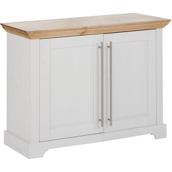 OTTO home Sideboard Melissa, Kommode im klassischen Landhausstil, Massivholz, FSC®, Breite 94 cm