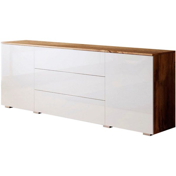 OTTO home Sideboard PARIS (1 St), Moderne 150cm breite grifflose Kommode, vielseitig einsetzbar