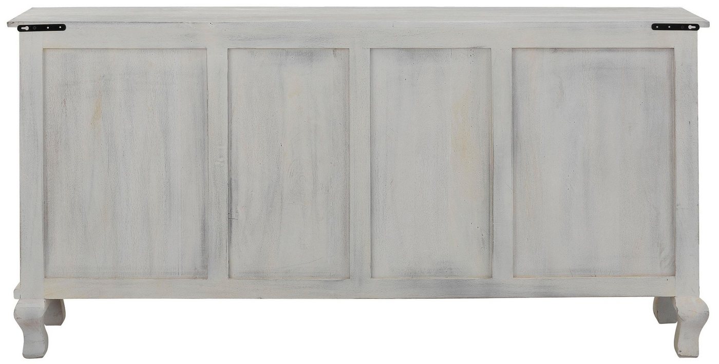 OTTO home Sideboard Rajat, Kommode aus Mangoholz mit Frontenfräsungen, Breite 175 cm – Bild 4 von 5
