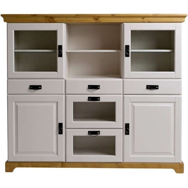 OTTO home Sideboard Rügen, aus massiver Kiefer, Breite 145 cm, made in EU