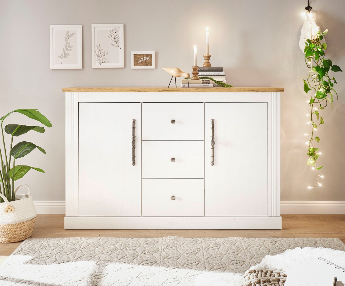 OTTO home Sideboard Westminster, Schrank im Landhausstil, elegante Kommode – Bild 2 von 5