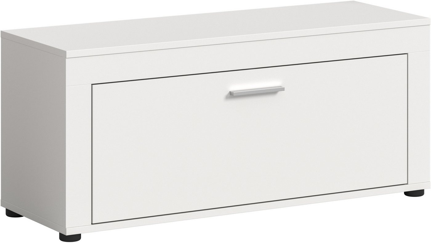 OTTO home Sitzbank AOSTA, Breite 100cm, 1 Klappe, 2 Fächer, viel Stauraum (1-St., in verschiedenen Farbausführungen erhältlich, individuell kombinierbar), Garde – Bild 2 von 5