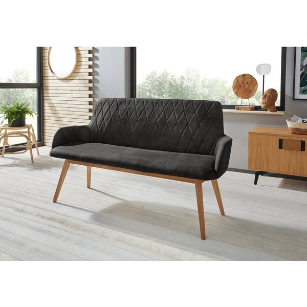 OTTO home Sitzbank Brest, Schuhbank, Garderobenbank, Bank Breite 160 cm