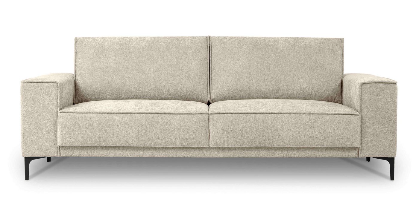OTTO home Sofa Kompaktsofa Oland, Struktur, Flachgewebe, Luxus-Microfaser, Boucle – Bild 2 von 5