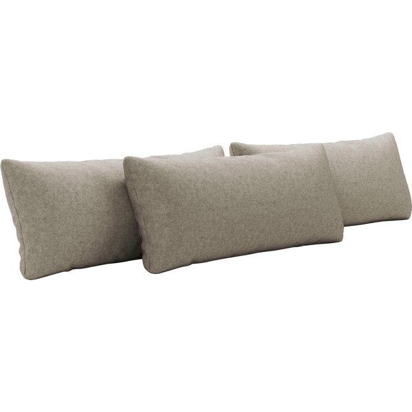 OTTO home Sofakissen Mikado, (Set, 3 Stück), 3,5,6,7-teilige Kissen-Sets zur Auswahl