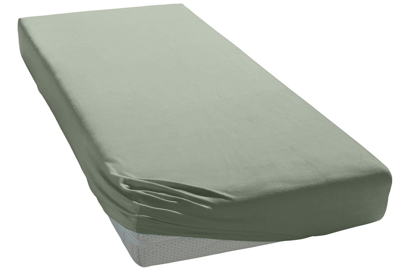 OTTO home Spannbettlaken BLACKBERRY in PREMIUM und BASIC Qualität, 100% Baumwolle, Jersey (110 g/m), Gummizug: rundum, (1 Stück), für hohe Matratzen bis 28 cm,  – Bild 3 von 5