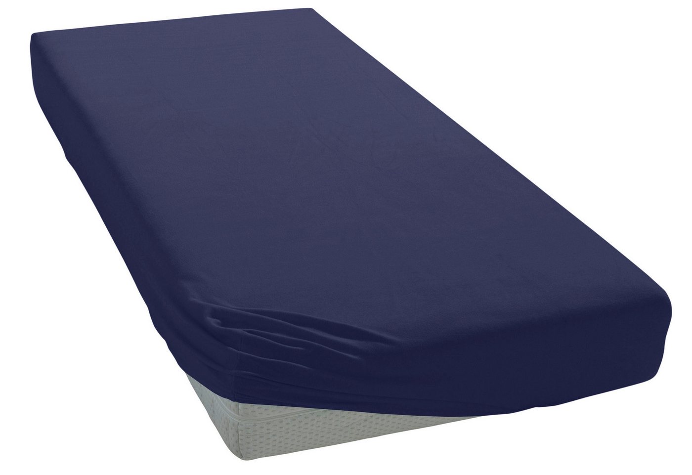 OTTO home Spannbettlaken Cremona, Basic & Premium Qualität mit Elasthan, Jersey (145 g/m), Gummizug: rundum, (1 Stück), Bettlaken für Matratzen von 20-25 cm Höh – Bild 3 von 5