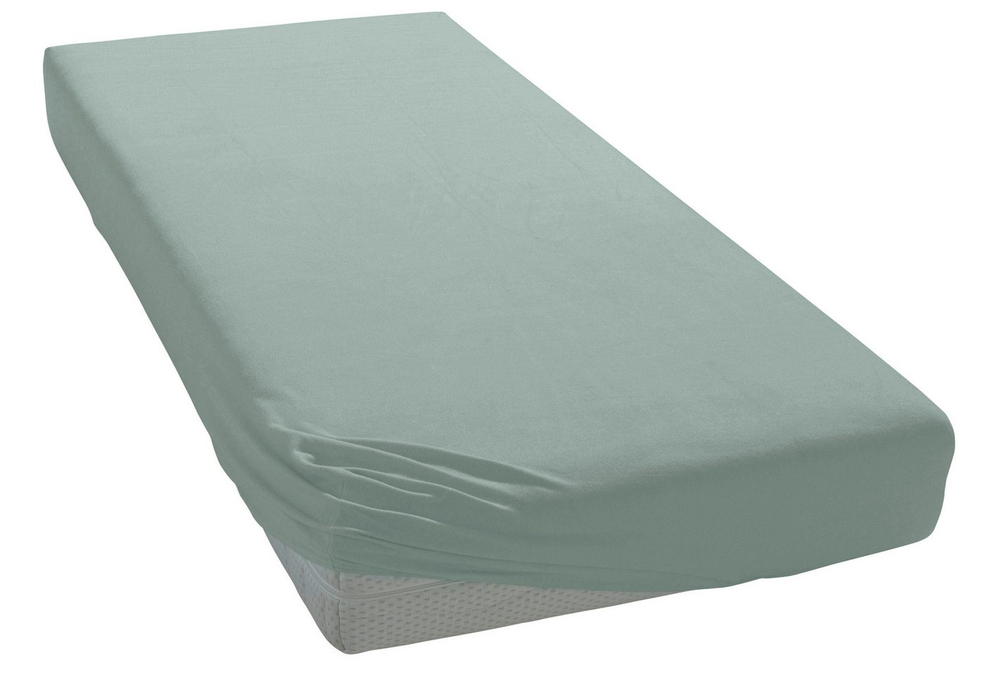 OTTO home Spannbettlaken Cremona, Basic & Premium Qualität mit Elasthan, Jersey (180 g/m), Gummizug: rundum, (1 Stück), Bettlaken für Matratzen von 20-25 cm Höh – Bild 3 von 5