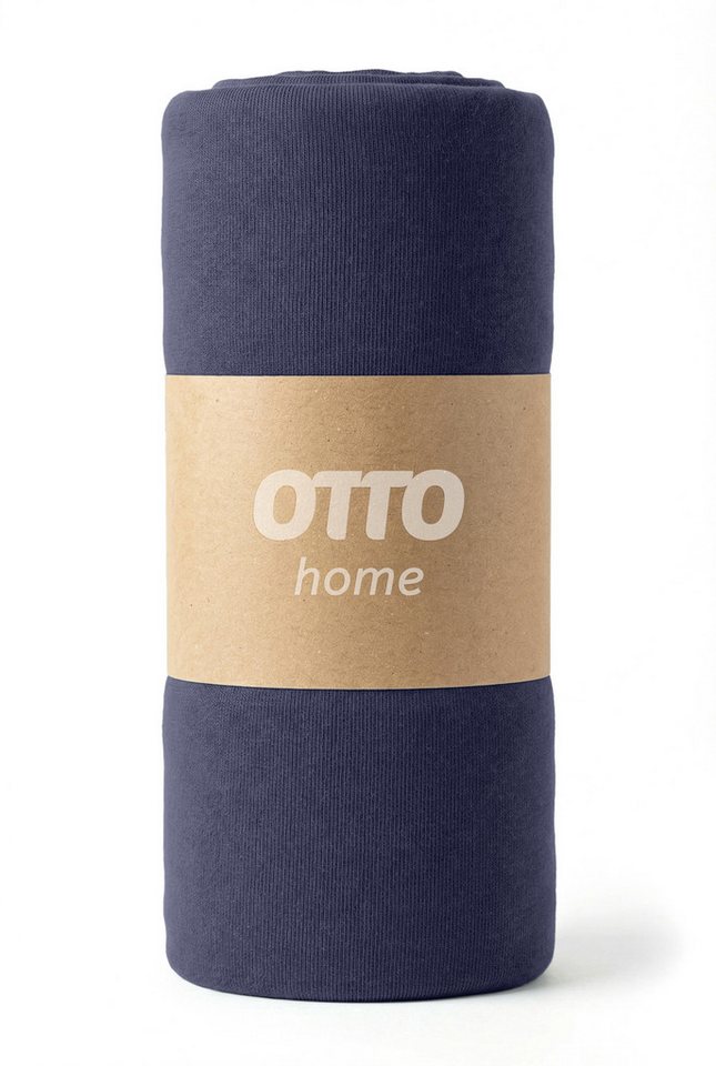 OTTO home Spannbettlaken Physalis Basic und PREMIUM Qualität, 100% Baumwolle, Jersey und Biber, Jersey (110 g/m), Gummizug: rundum, (1 Stück), Bettlaken für Mat – Bild 4 von 5