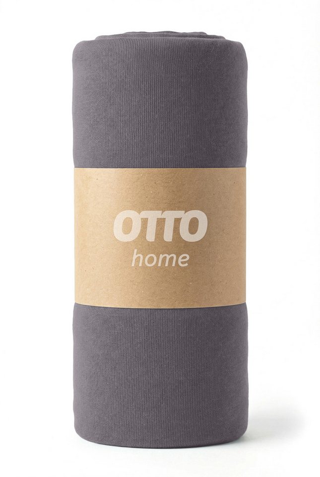 OTTO home Spannbettlaken Physalis Basic und PREMIUM Qualität, 100% Baumwolle, Jersey und Biber, Jersey (110 g/m), Gummizug: rundum, (2 Stück), Bettlaken für Mat – Bild 5 von 5