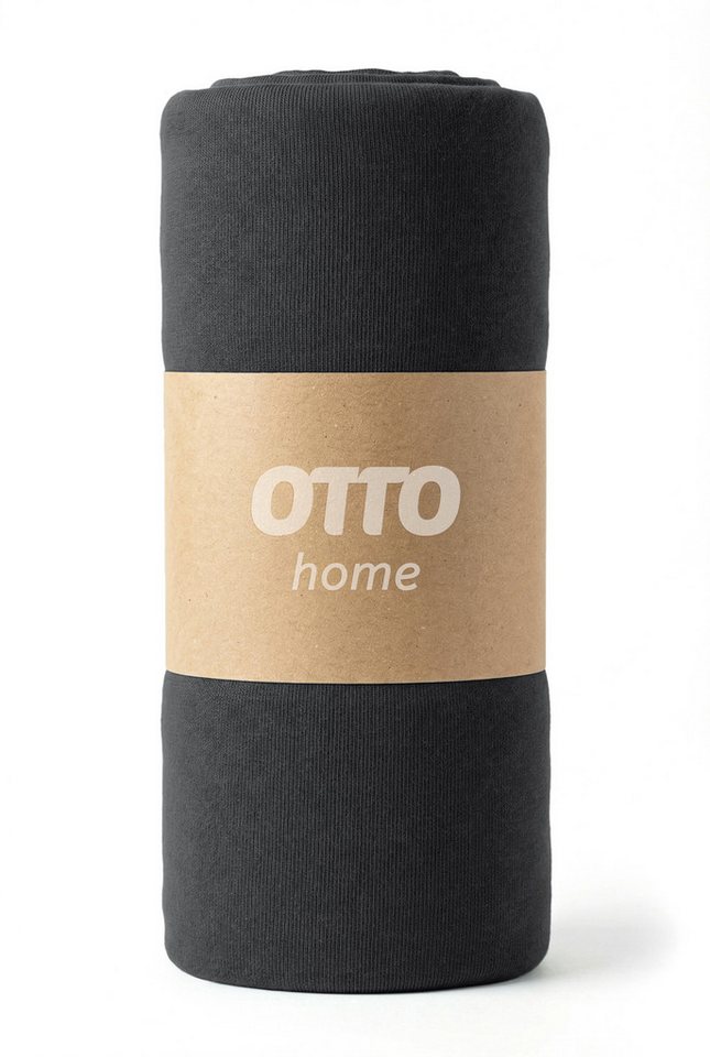 OTTO home Spannbettlaken Physalis Basic und PREMIUM Qualität, 100% Baumwolle, Jersey und Biber, Jersey (110 g/m), Gummizug: rundum, (1 Stück), Bettlaken für Mat – Bild 4 von 5