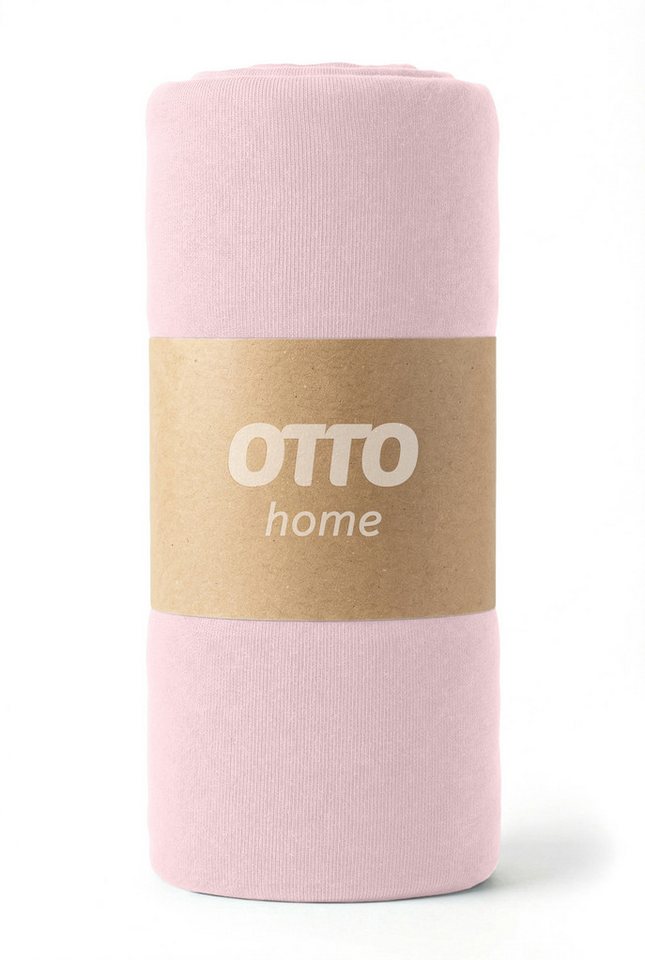 OTTO home Spannbettlaken Physalis Basic und PREMIUM Qualität, 100% Baumwolle, Jersey und Biber, Jersey (110 g/m), Gummizug: rundum, (1 Stück), Bettlaken für Mat – Bild 4 von 5