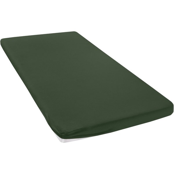 OTTO home Spannbettlaken Topper Basic, in Gr. 90x200, 140x200 oder 180x200 cm, Baumwoll-Jersey, Gummizug: rundum, (1 Stück), Baumwolle, Matratzen bis 8 cm Höhe,