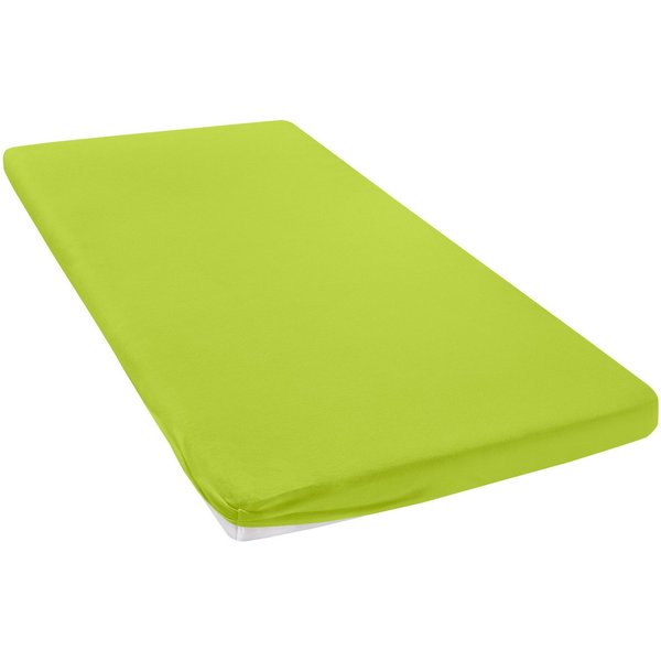 OTTO home Spannbettlaken Topper Basic, in Gr. 90x200, 140x200 oder 180x200 cm, Baumwoll-Jersey, Gummizug: rundum, (1 Stück), Baumwolle, Matratzen bis 8 cm Höhe,