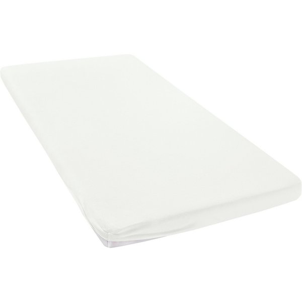 OTTO home Spannbettlaken Topper Basic, in Gr. 90x200, 140x200 oder 180x200 cm, Microfaser-Jersey, Gummizug: rundum, (1 Stück), Baumwolle, Matratzen bis 8 cm Höh