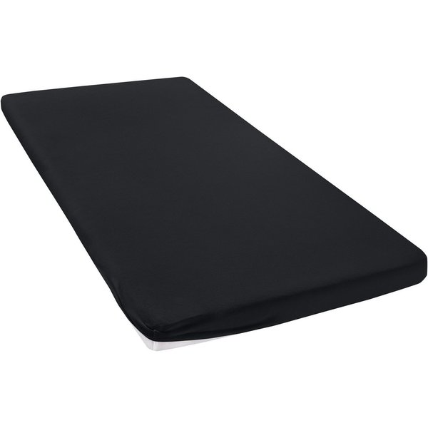 OTTO home Spannbettlaken Topper Basic, in Gr. 90x200, 140x200 oder 180x200 cm, Microfaser-Jersey, Gummizug: rundum, (1 Stück), Baumwolle, Matratzen bis 8 cm Höh