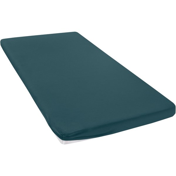 OTTO home Spannbettlaken Topper Basic, in Gr. 90x200, 140x200 oder 180x200 cm, Baumwoll-Jersey, Gummizug: rundum, (1 Stück), Baumwolle, Matratzen bis 8 cm Höhe,