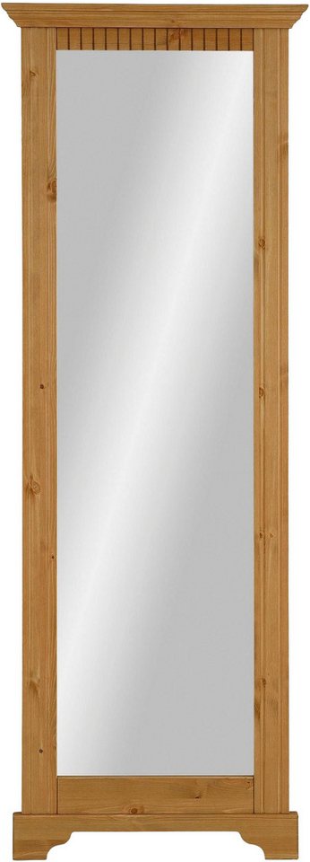 OTTO home Spiegel Rustic, Garderobenspiegel, Landhausstil, Rahmen in Kiefer massiv, Höhe 190 cm, mit Zierfräsungen – Bild 2 von 5