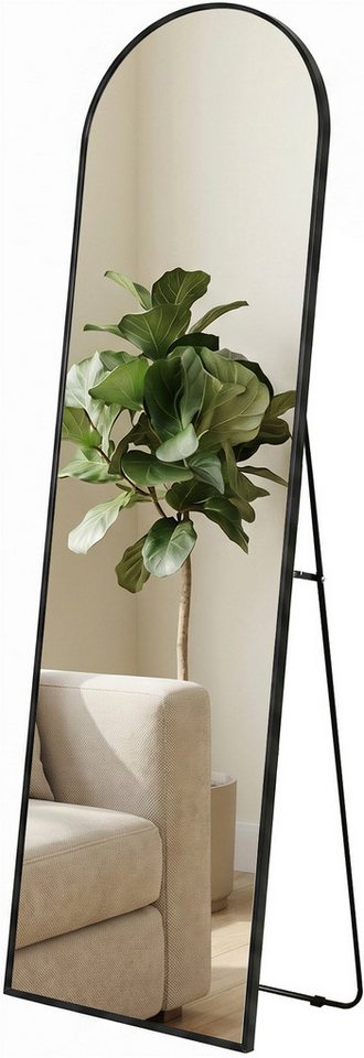OTTO home Spiegel Standspiegel Addrik, wahlweise in 2 Größen 150x40cm oder 180x60cm (als Wandspiegel und Standspiegel einsetzbar, Rahmen aus Metall), Ganzkörper – Bild 3 von 5