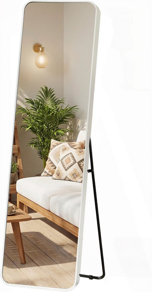 OTTO home Spiegel Standspiegel Addrik, wahlweise in 2 Größen 150x40cm oder 160x50cm (als Wandspiegel und Standspiegel einsetzbar, Rahmen aus Metall), Ganzkörper – Bild 3 von 5