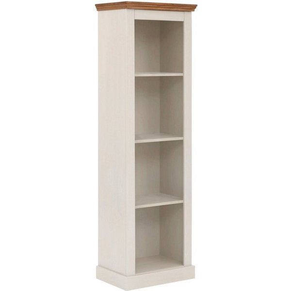 OTTO home Stauraumregal Selma, 1-tlg., Kiefernholz, feste und verstellbare Böden, Breite 55 cm, Höhe 180 cm