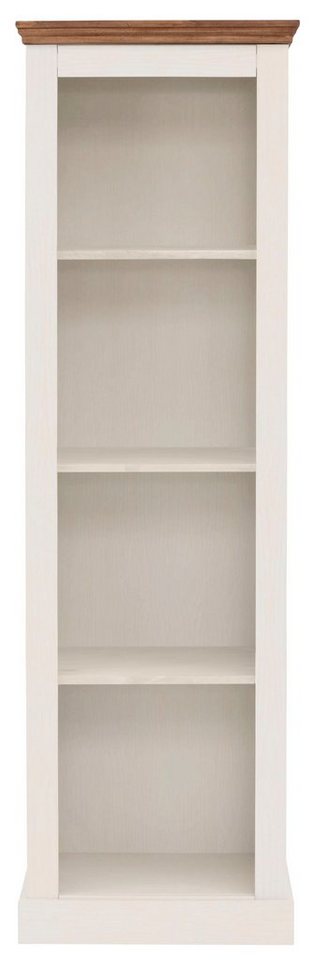 OTTO home Stauraumregal Selma, 1-tlg., Kiefernholz, feste und verstellbare Böden, Breite 55 cm, Höhe 180 cm – Bild 4 von 5