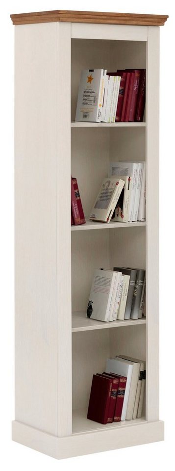OTTO home Stauraumregal Selma, 1-tlg., Kiefernholz, feste und verstellbare Böden, Breite 55 cm, Höhe 180 cm – Bild 5 von 5