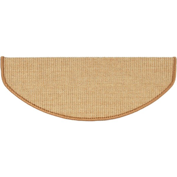 OTTO home Stufenmatte Natur, halbrund, Höhe: 8 mm, 100% Sisal, große Farbauswahl, selbstklebend, auch als Set 15 Stück