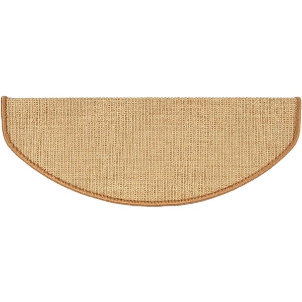 OTTO home Stufenmatte Natur, halbrund, Höhe: 8 mm, 100% Sisal, große Farbauswahl, selbstklebend, auch als Set 15 Stück