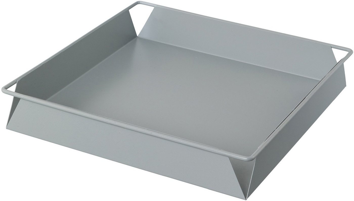 OTTO home Tablett Nilsby, Metall, (Set, 3-tlg., 31x31x5 cm / 26x26x5 cm / 21x21x5 cm) – Bild 2 von 5