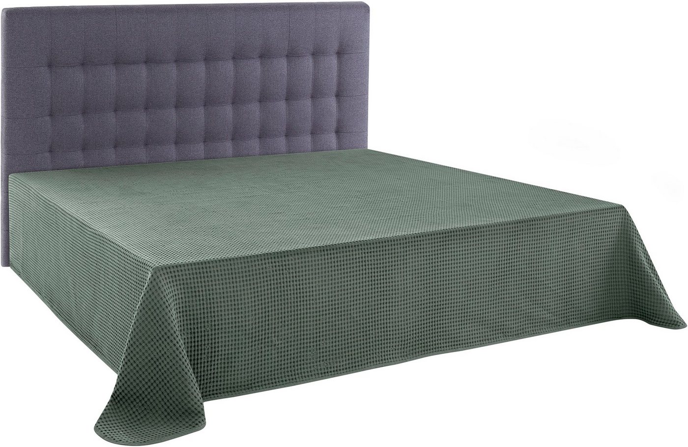 OTTO home Tagesdecke Greta, in Waffelpiqué Optik, viele Farben erhältlich, Decke ab 140 x 200 cm – Bild 3 von 5