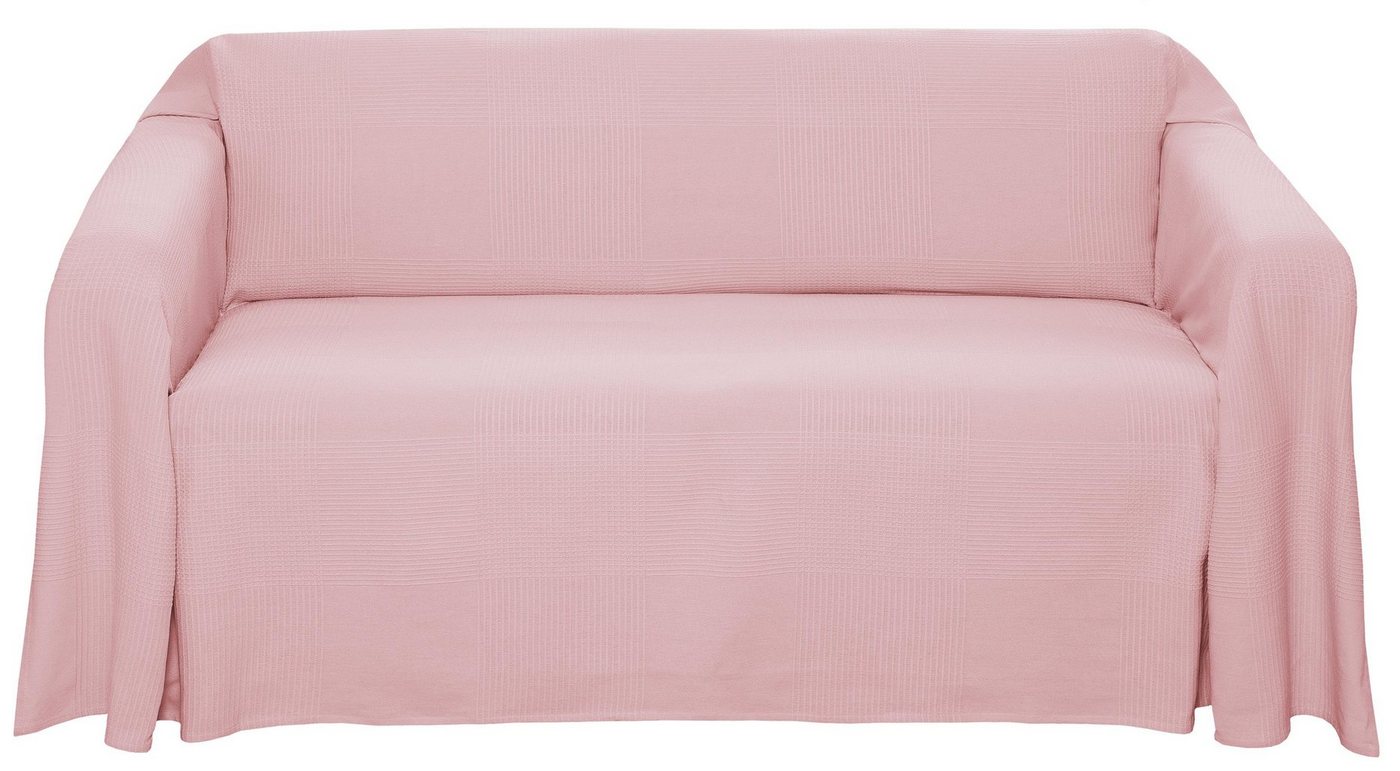 OTTO home Tagesdecke Mira, leichte Tagesdecke aus 100% Baumwolle, uni Überwurf, ohne Füllung – Bild 4 von 5