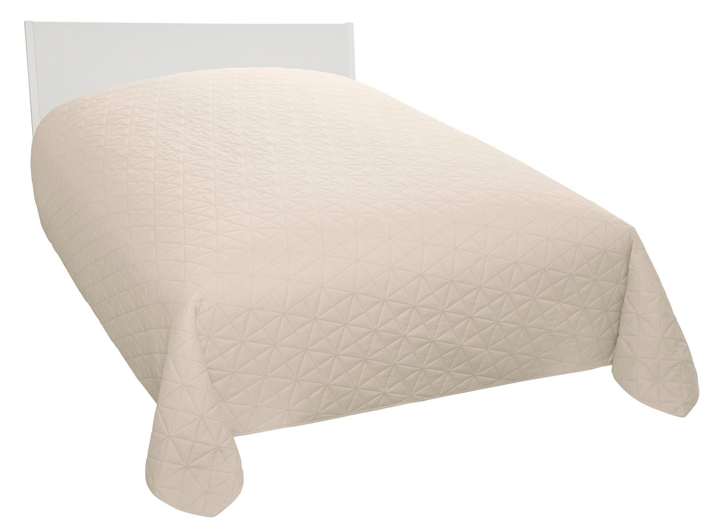 OTTO home Tagesdecke Tesso, unifarben mit grafischem Muster – Bild 3 von 4