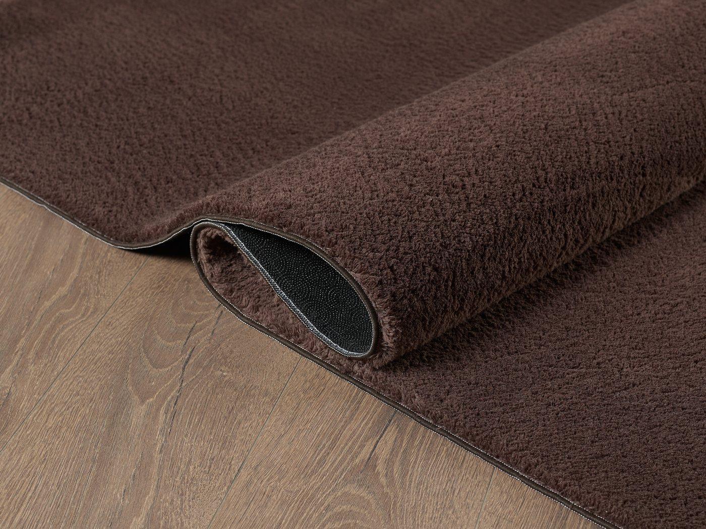 OTTO home Teppich Arabell, Kunstfellteppich, Felloptik, waschbar, rechteckig, Höhe: 16 mm, flauschig, kuschelig, Anti-Rutsch-Unterseite, Wohnzimmer, Schlafzimme – Bild 4 von 5
