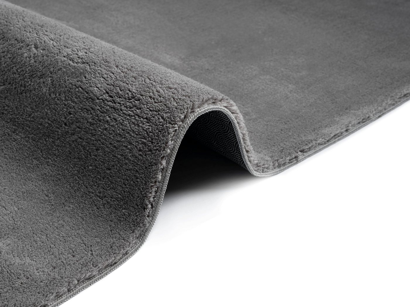 OTTO home Teppich Arabell, Kunstfellteppich, Felloptik, waschbar, rechteckig, Höhe: 16 mm, flauschig, kuschelig, Anti-Rutsch-Unterseite, Wohnzimmer, Schlafzimme – Bild 4 von 5