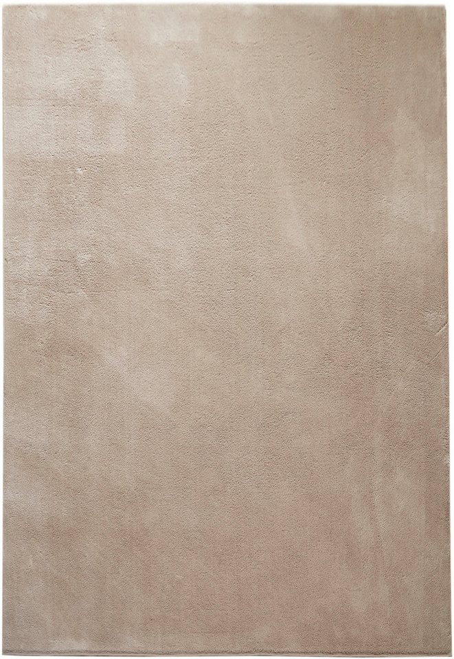 OTTO home Teppich Cali, in Standard- und Premium-Qualität, 13 mm oder 16 mm Höhe, rechteckig, Uni-Farben, kuschelig, & weich, waschbar, Wohnzimmer, Schlafzimmer – Bild 2 von 5