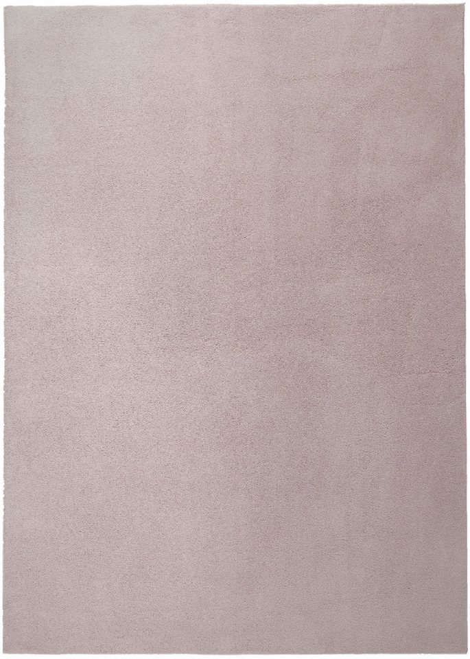 OTTO home Teppich Cali, in Standard- und Premium-Qualität, 13 mm oder 16 mm Höhe, rechteckig, Uni-Farben, kuschelig, & weich, waschbar, Wohnzimmer, Schlafzimmer – Bild 2 von 5