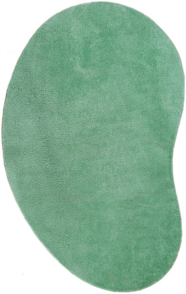 OTTO home Teppich Cali Bean, U-förmig, Höhe: 16 mm, besondere Form, Uni, weich, waschbar, Wohnzimmer, Schlafzimmer – Bild 2 von 5